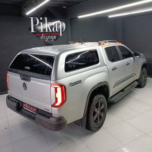VW Yeni Amarok Yanları Açılır Camlı Kabin