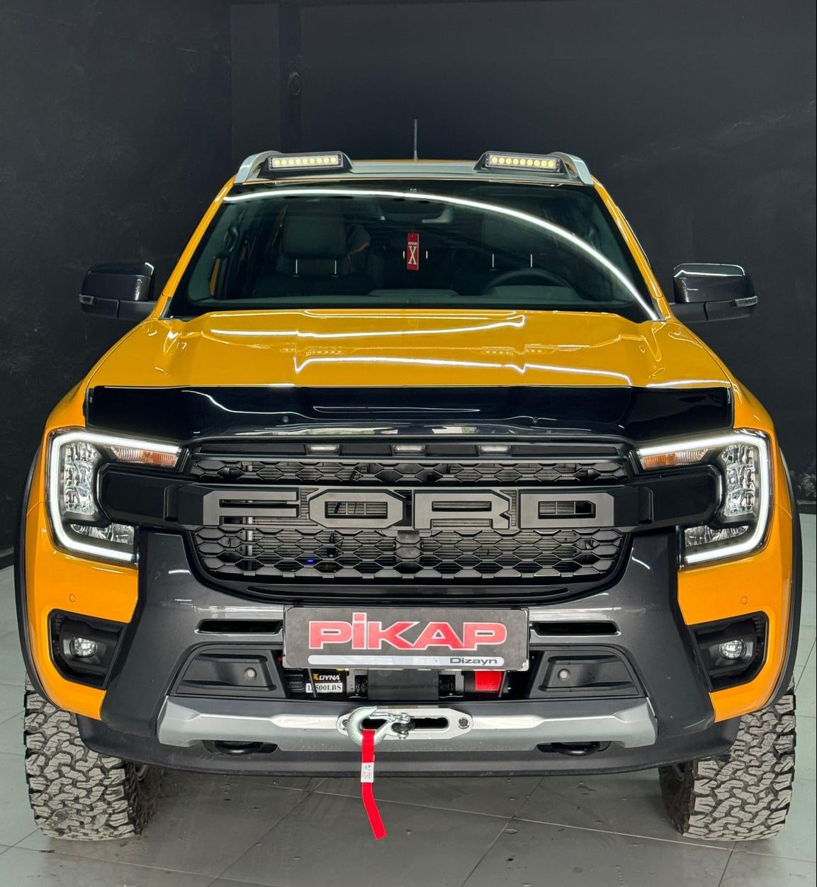 Yeni Ford Ranger İçe Gömme Vinç Yeni Ford Ranger İçe Gömme Vinç