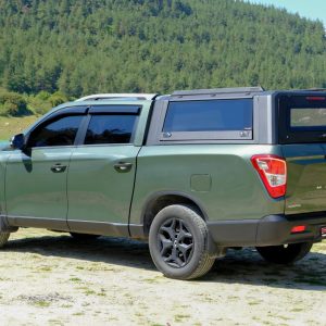 Ssangyong Musso Paslanmaz Çelik Camlı Kabin