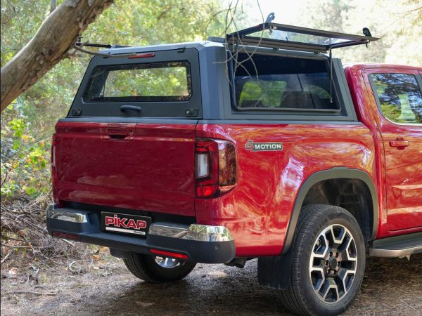 Volkswagen Amarok Paslanmaz Çelik Camlı Kabin - Görsel 3