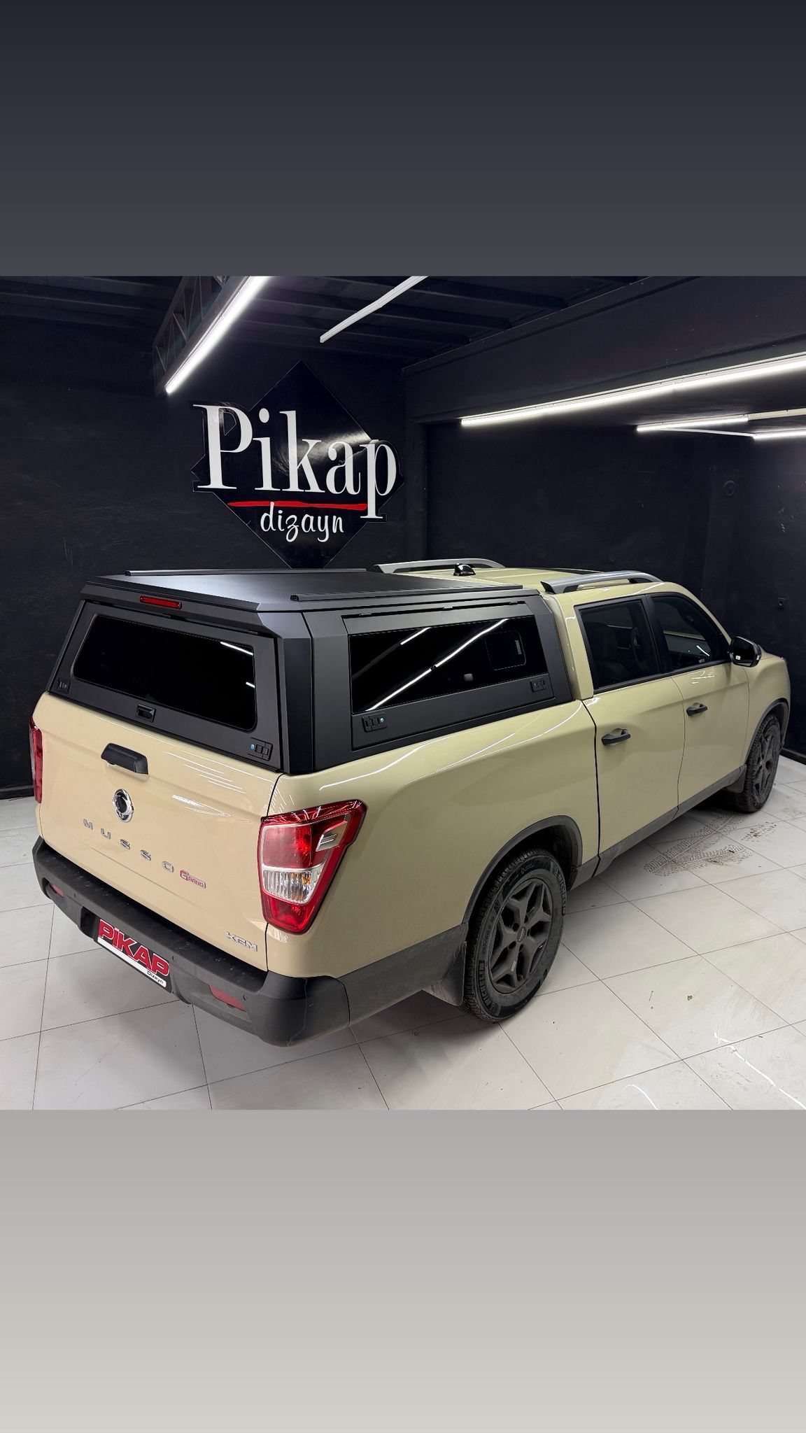 Ssangyong Musso İthal Alüminyum Camlı Kabin Ssangyong Musso İthal Alüminyum Camlı Kabin - Görsel 4