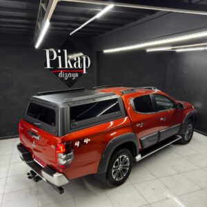 Mitsubishi L200 Paslanmaz Çelik Camlı Kabin
